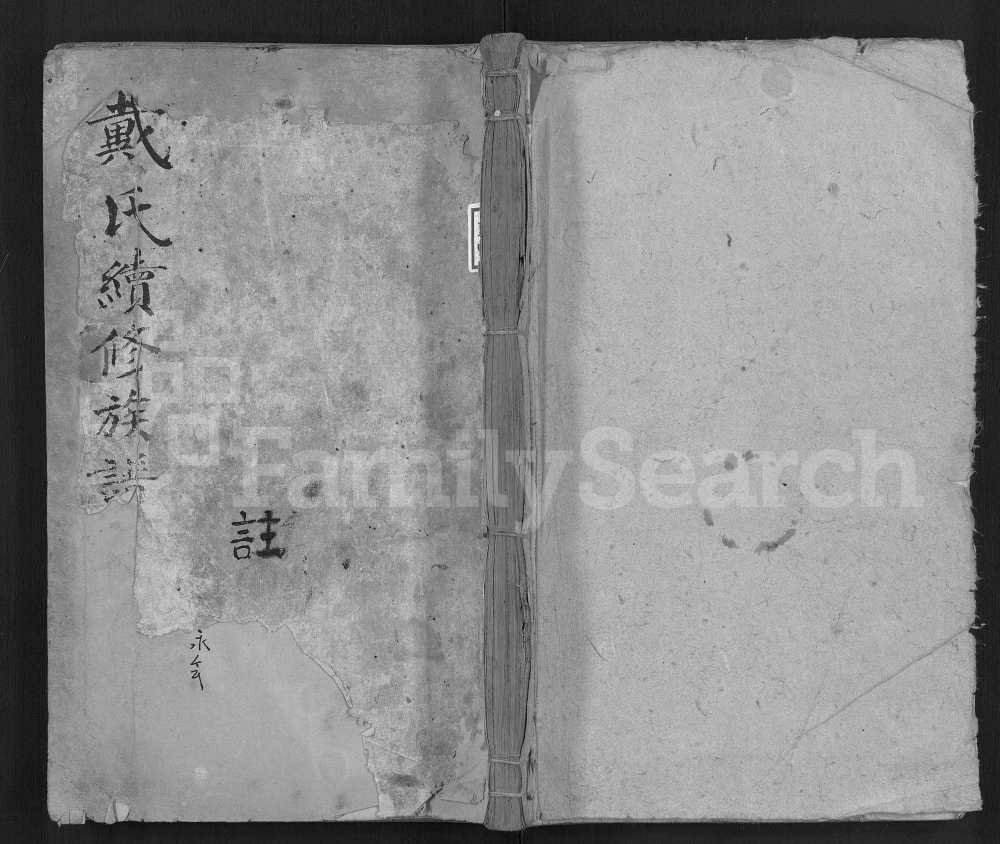 图片[1]-山东泰安宁阳县戴氏续修族谱电子版PDF下载-中华家谱网