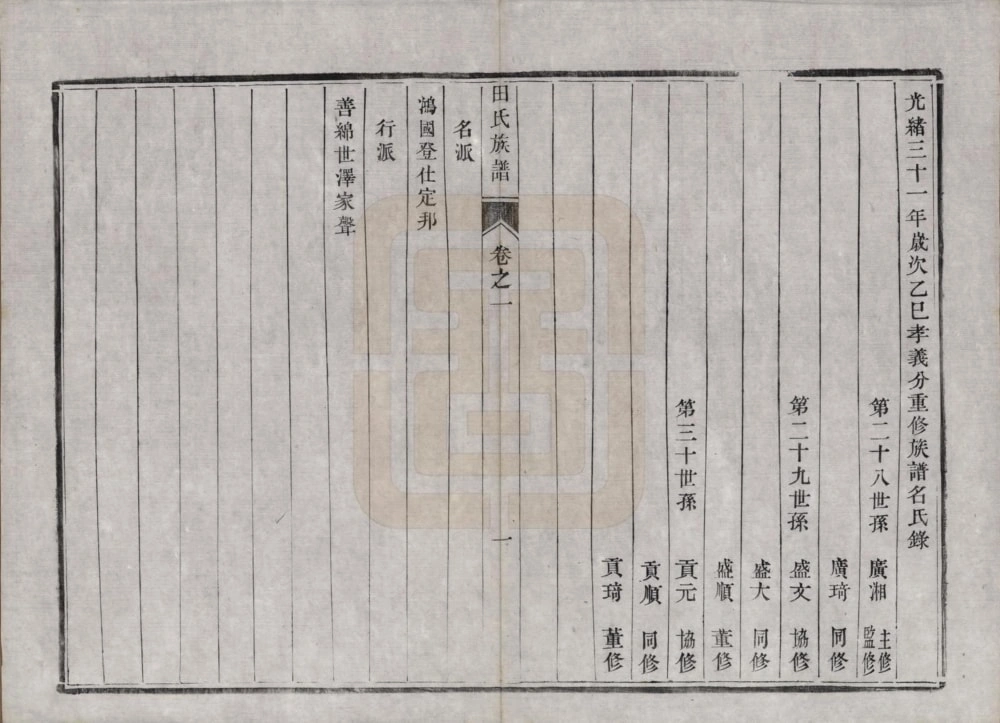 图片[3]-江苏镇江柳湖田氏宗谱孝义分电子版PDF下载-中华家谱网