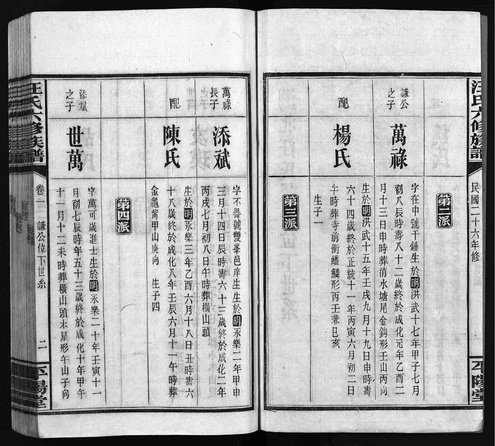 图片[5]-湖南浏阳汪氏六修族谱（平阳堂）电子版PDF下载-中华家谱网