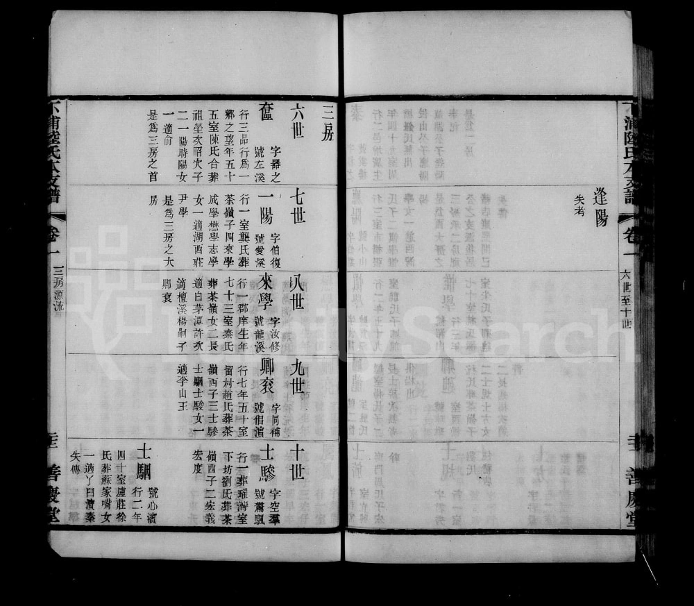图片[8]-江苏常州武进下浦陆氏本支谱附艺文志（善庆堂）电子版PDF下载-中华家谱网