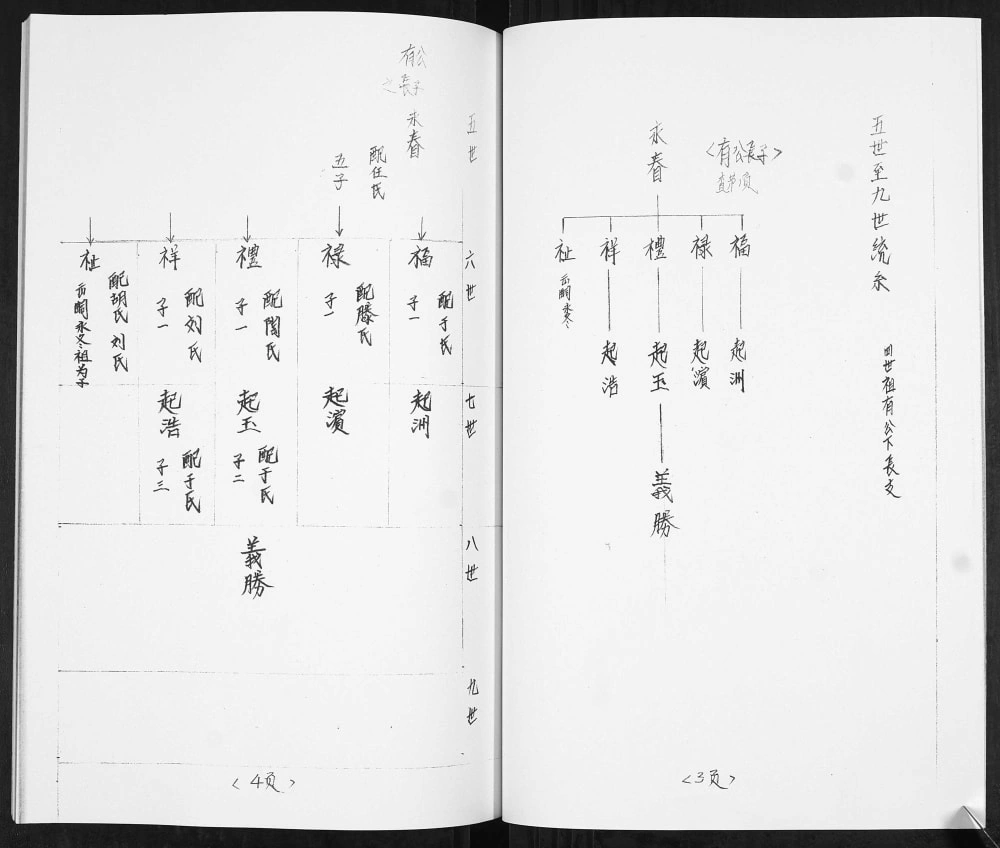 图片[4]-山东青岛即墨王村鲁家埠后姜氏族谱底稿电子版PDF下载-中华家谱网