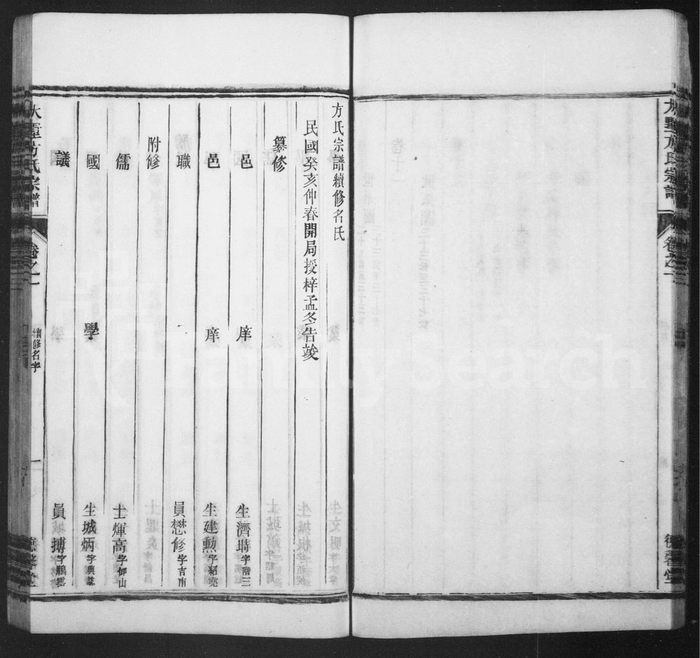 图片[3]-浙江杭州淳安县遂阳大墅方氏宗谱（德馨堂）电子版PDF下载-中华家谱网
