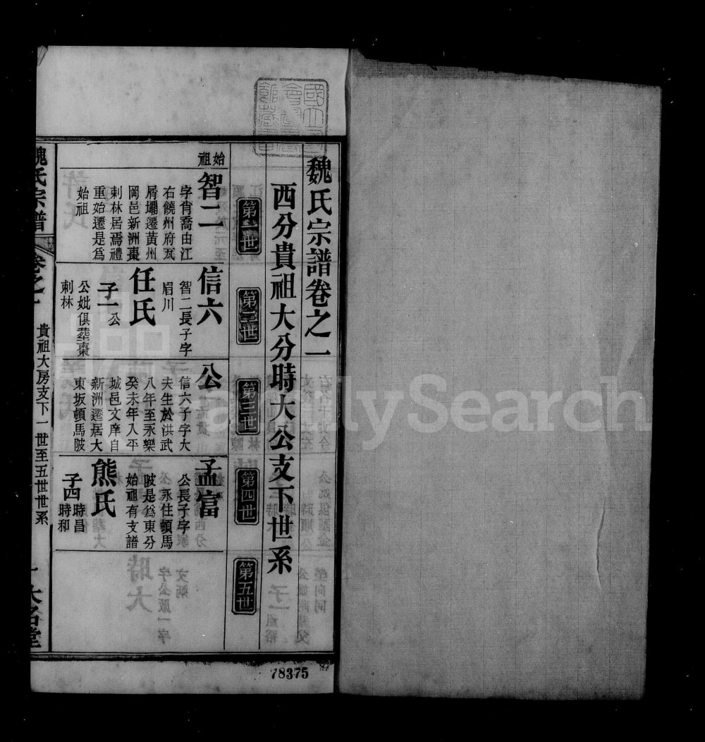 图片[6]-湖北武汉新洲区魏氏宗谱（大名堂）电子版PDF下载-中华家谱网