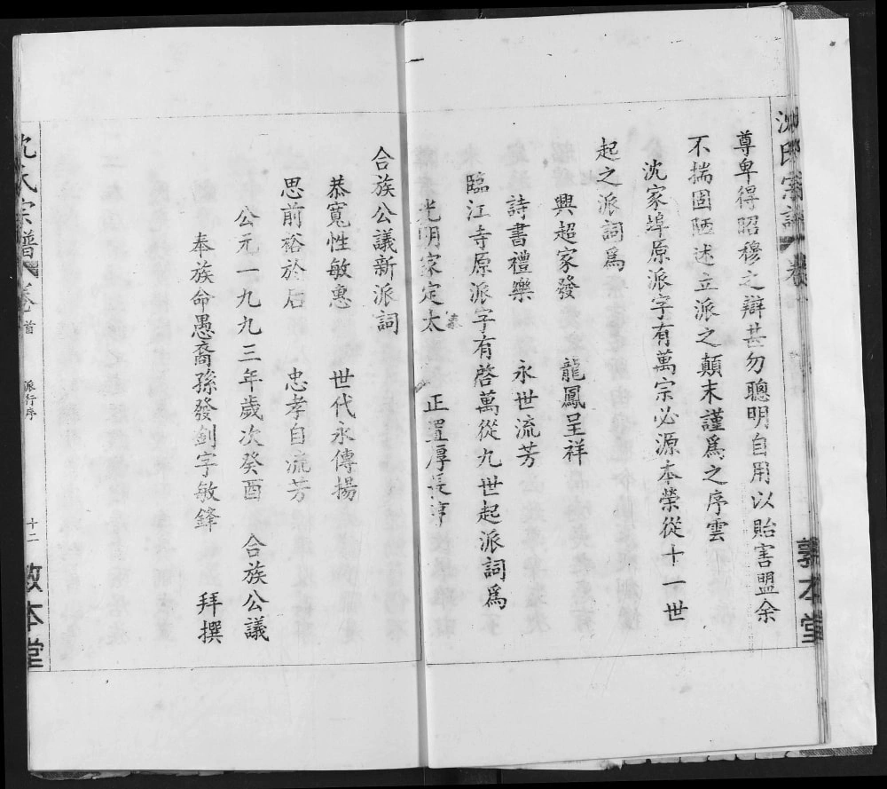图片[4]-湖北鄂州华容区沈氏宗谱（敦本堂）电子版PDF下载-中华家谱网