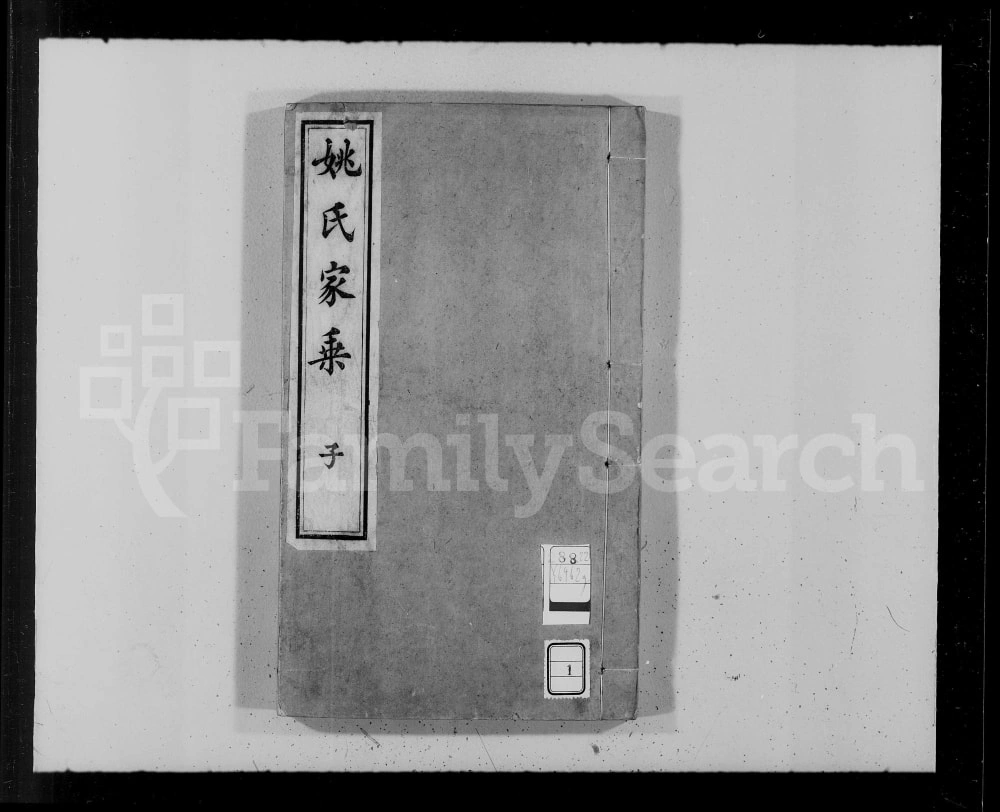 图片[1]-浙江湖州吴兴姚氏家乘电子版PDF下载-中华家谱网