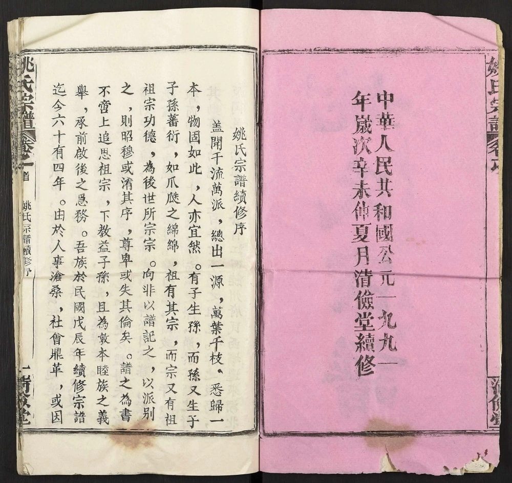 图片[2]-湖北黄冈浠水姚氏宗谱（清俭堂）电子版PDF下载-中华家谱网