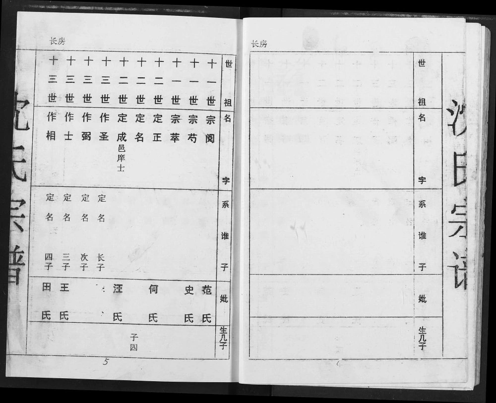 图片[5]-湖北应城沈氏宗谱电子版PDF下载-中华家谱网
