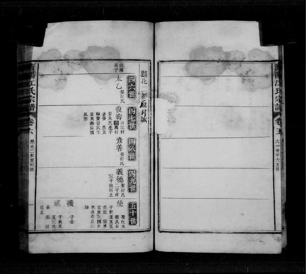 图片[7]-安徽黄山黟县济阳江氏宗谱电子版PDF下载-中华家谱网