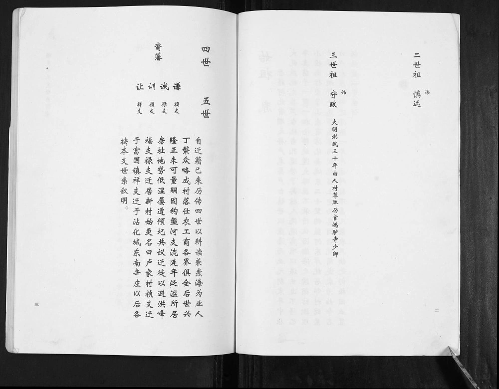 图片[3]-山东滨州无棣县卢氏家谱常家庄支谱电子版PDF下载-中华家谱网