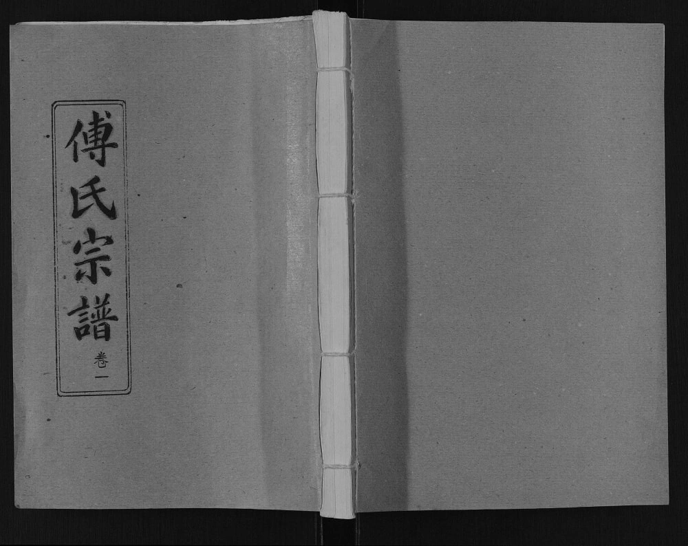 图片[1]-湖北孝感傅氏宗谱（三命堂）电子版PDF下载-中华家谱网