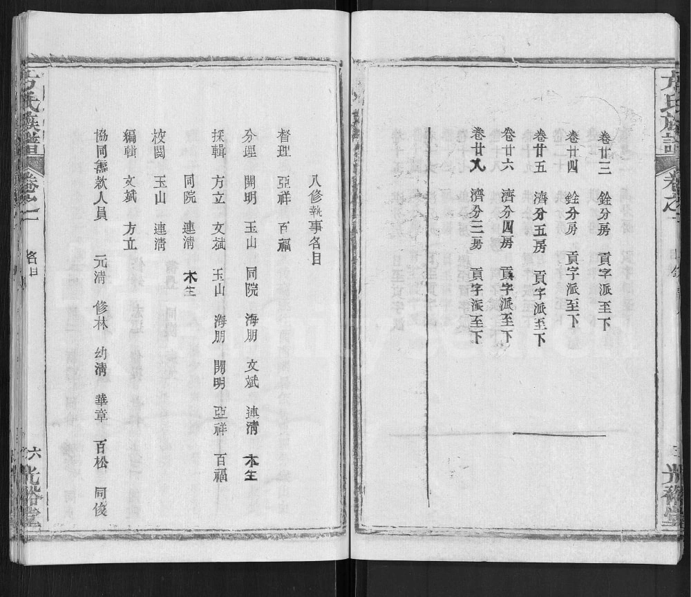 图片[3]-湖北黄冈方氏族谱（光裕堂）电子版PDF下载-中华家谱网