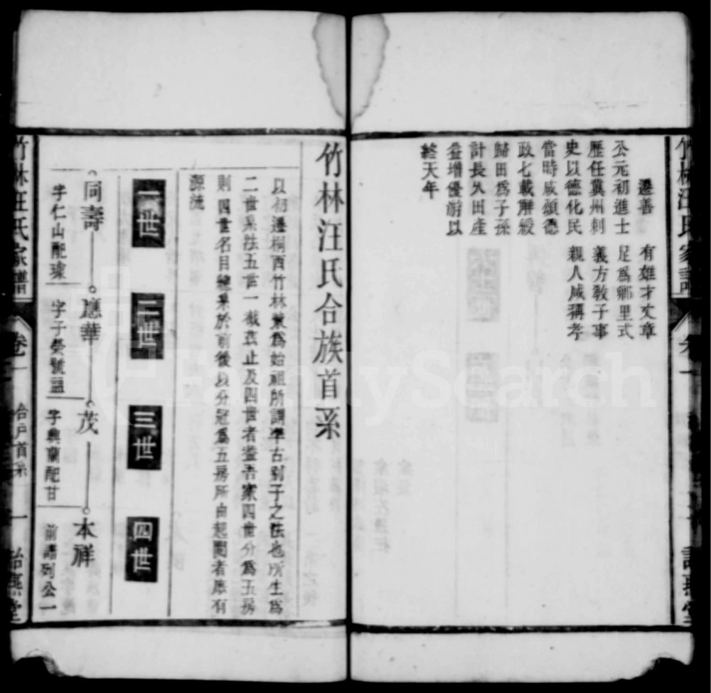 图片[5]-安徽桐城皖桐西乡汪氏宗谱（诒燕堂）电子版PDF下载-中华家谱网