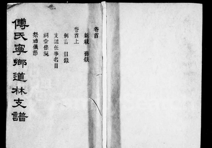 湖南宁乡道林傅氏支谱(清河堂)电子版PDF下载-中华家谱网