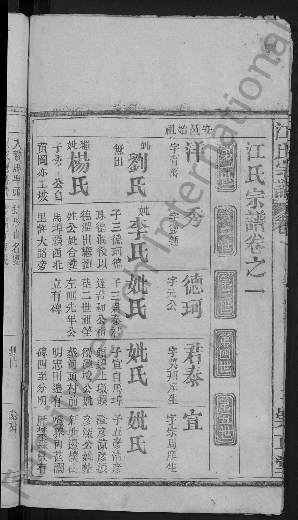 图片[4]-湖北黄冈红安县江氏宗谱（崇正堂）电子版PDF下载-中华家谱网