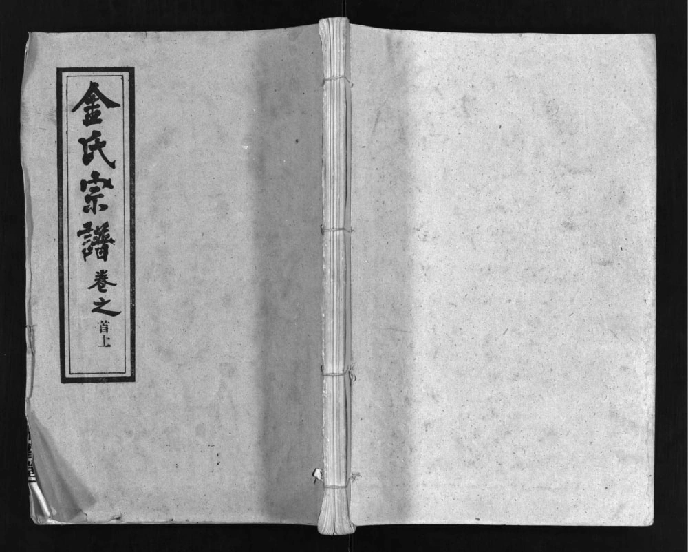 图片[1]-湖北武汉新洲区金氏宗谱（振声堂）电子版PDF下载-中华家谱网