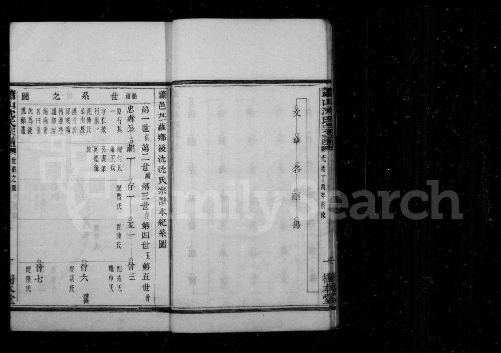 图片[4]-浙江杭州萧山苎萝后沈沈氏宗谱（树本堂）电子版PDF下载-中华家谱网