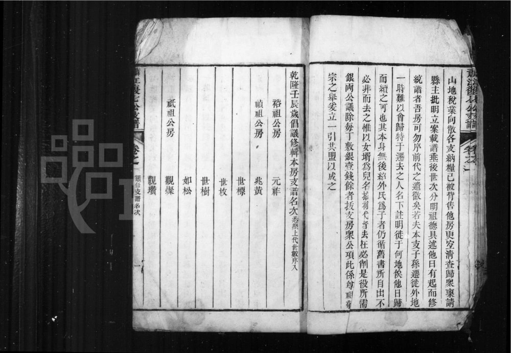 图片[2]-江西上饶婺源县萧江复七公房支谱电子版PDF下载-中华家谱网