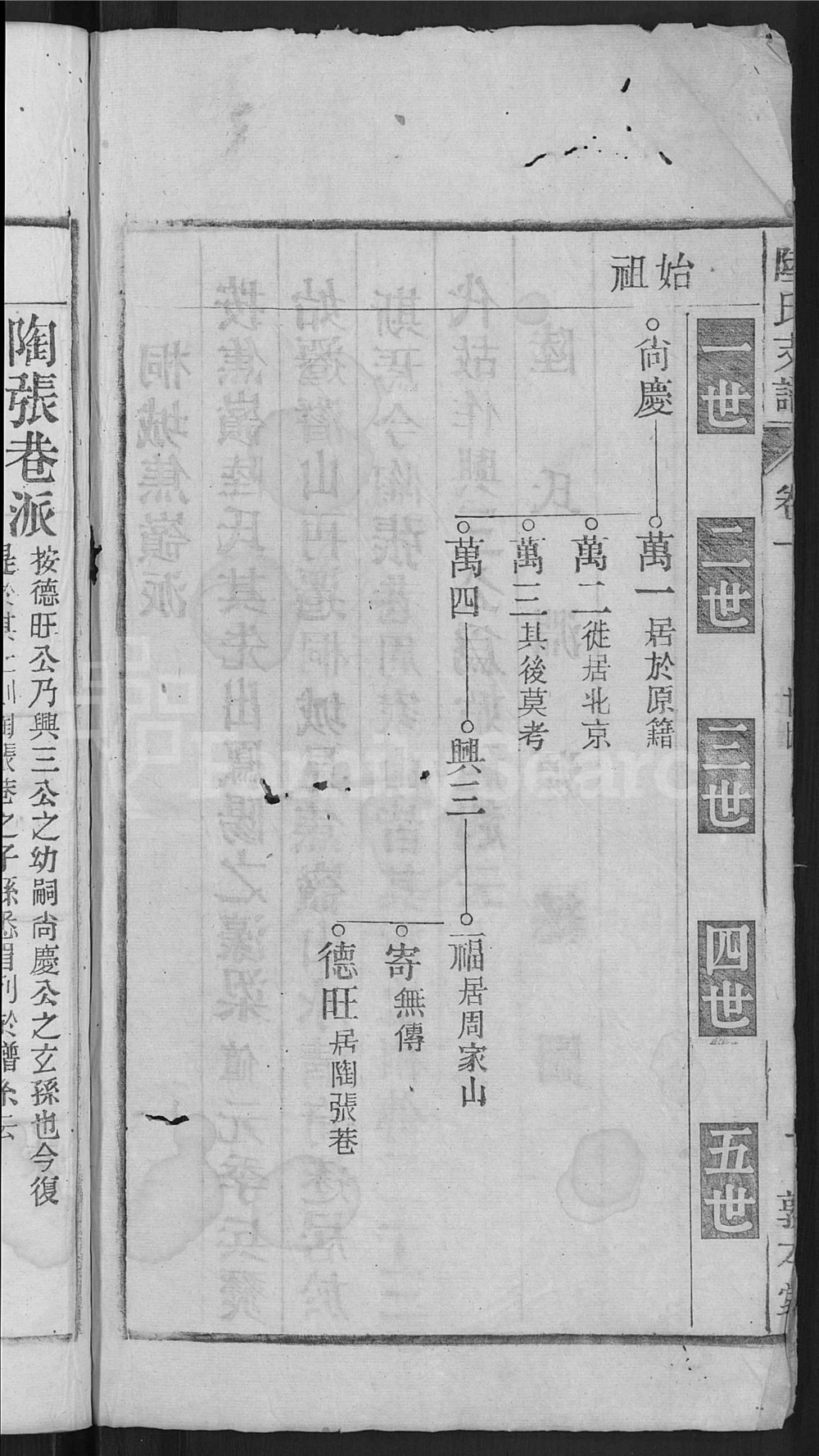 图片[3]-安徽桐城焦岭陆氏八修支谱（敦本堂）电子版PDF下载-中华家谱网