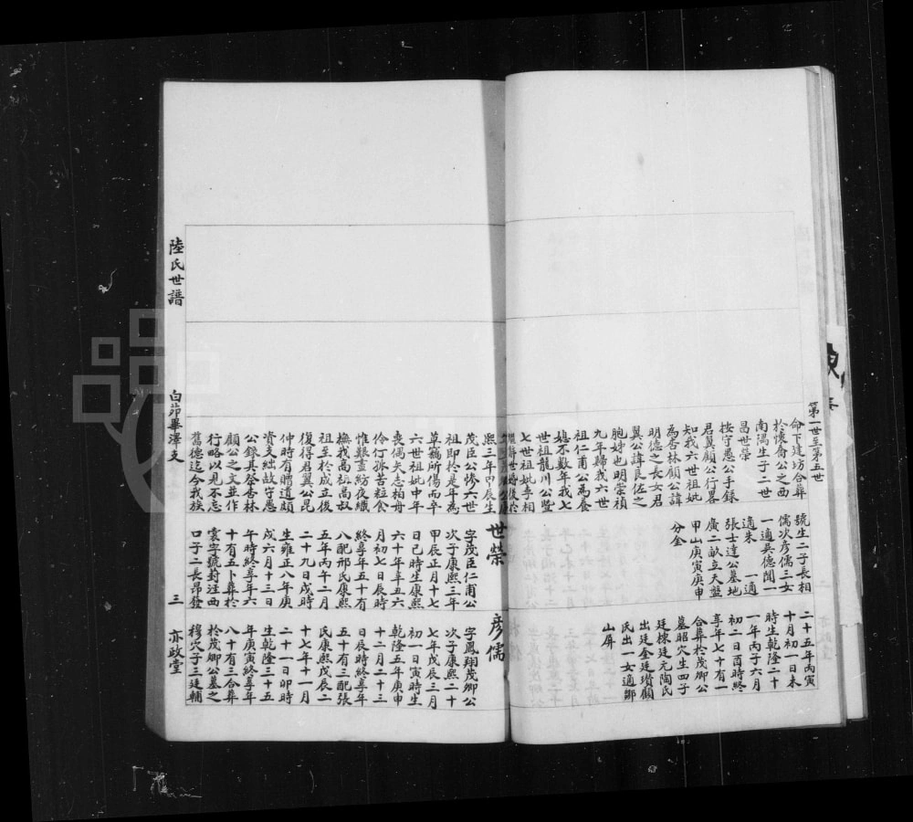 图片[5]-江苏常熟江阴陆氏世谱摘录电子版PDF下载-中华家谱网