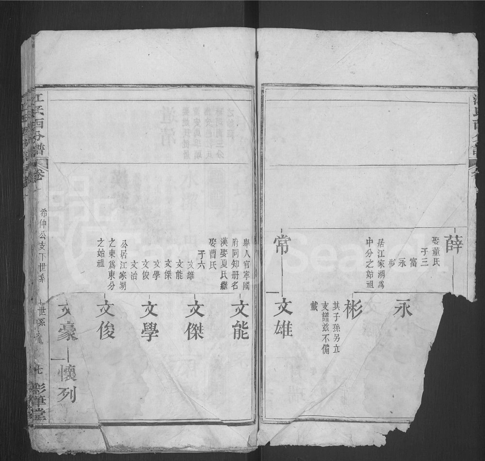 图片[8]-湖北黄冈冈邑江氏西分宗谱（彩笔堂）电子版PDF下载-中华家谱网