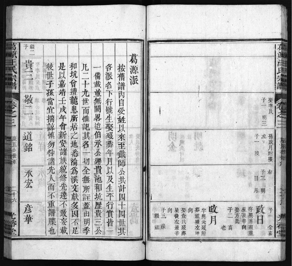 图片[7]-安徽池州建德葛源汪氏宗谱（光裕堂）电子版PDF下载-中华家谱网