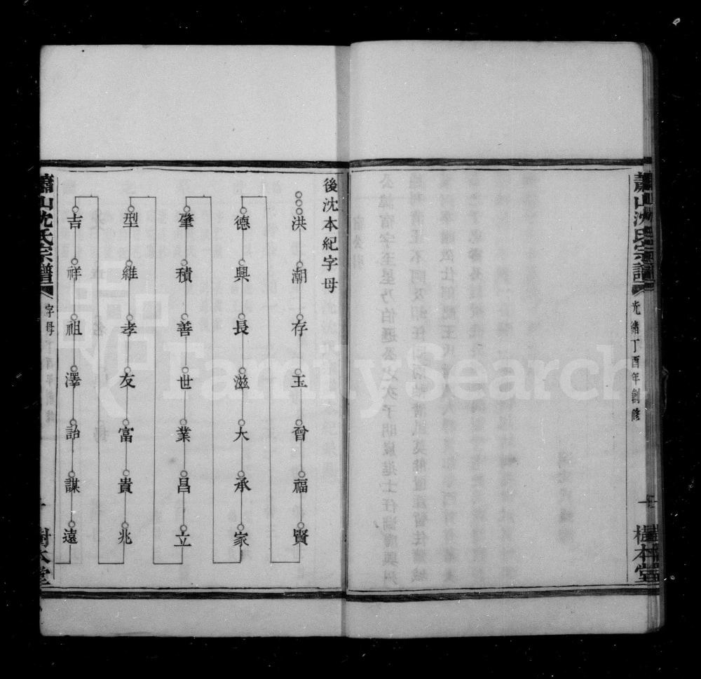 图片[3]-浙江杭州萧山苎萝后沈沈氏宗谱（树本堂）电子版PDF下载-中华家谱网