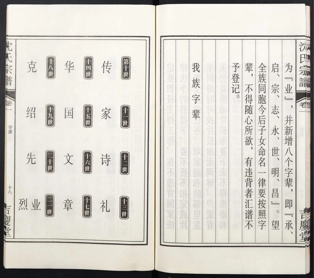 图片[2]-安徽合肥淝南沈氏宗谱（吉庆堂）电子版PDF下载-中华家谱网