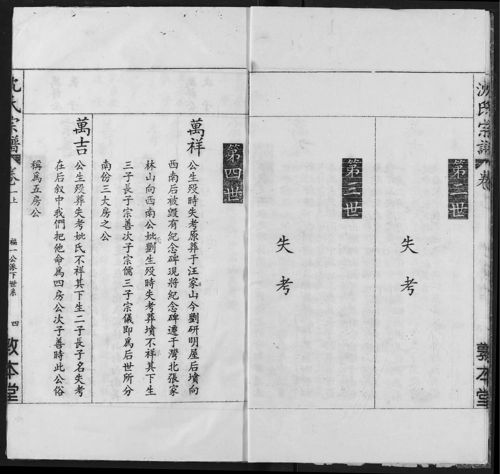 图片[8]-湖北鄂州华容区沈氏宗谱（敦本堂）电子版PDF下载-中华家谱网