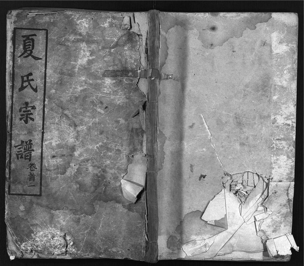 图片[1]-湖北黄冈麻城夏氏宗谱（敦睦堂）电子版PDF下载-中华家谱网