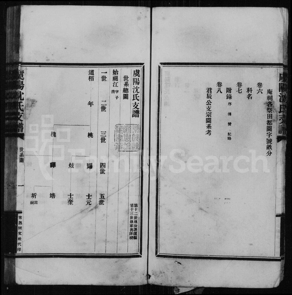 图片[4]-江苏常熟虞阳沈氏支谱电子版PDF下载-中华家谱网