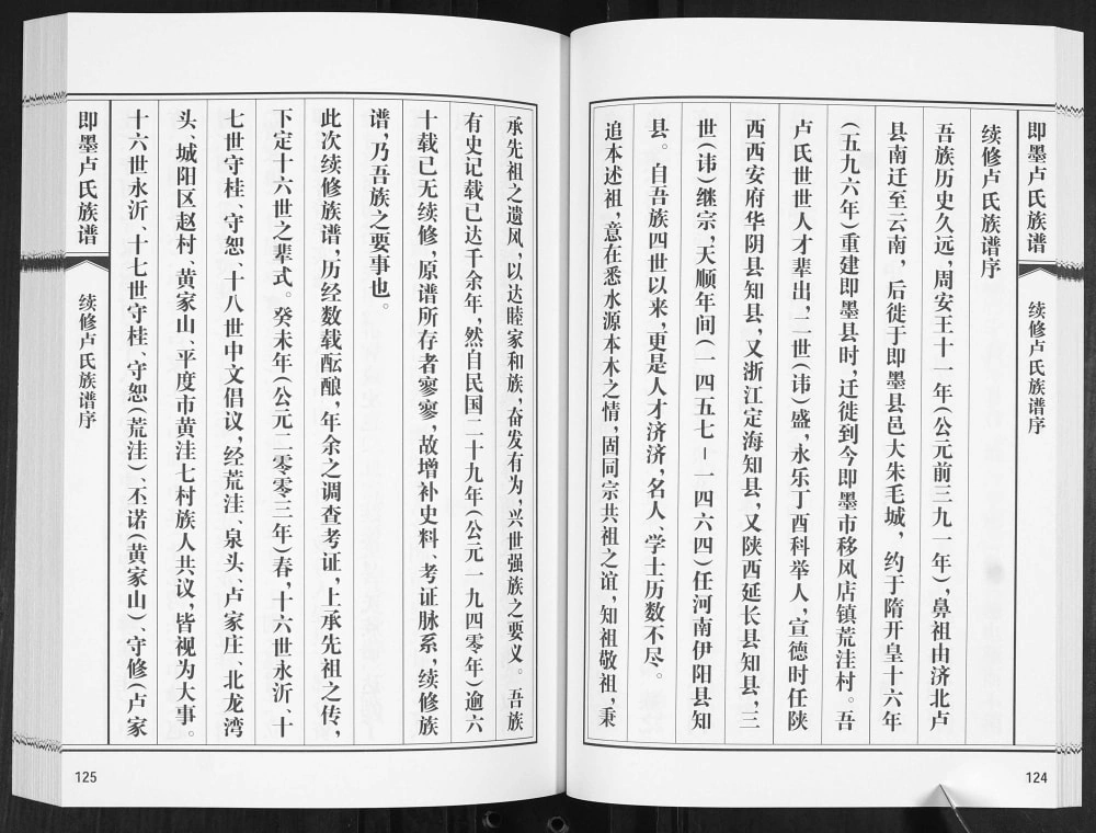 图片[1]-山东青岛即墨荒洼村卢氏族谱电子版PDF下载-中华家谱网